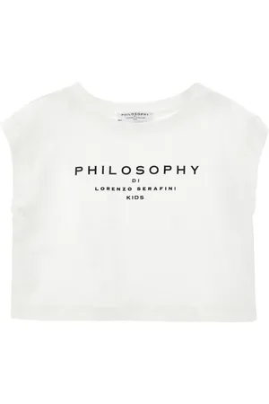PHILOSOPHY DI LORENZO SERAFINI T-shirt en coton à logo imprimé