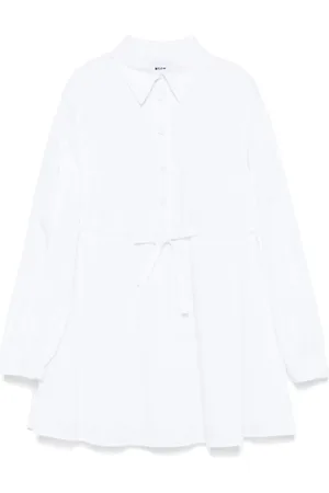 Msgm Robe en popeline