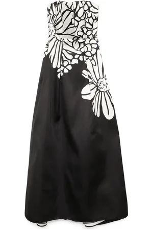 Elie saab Robe longue Mikado à design asymétrique