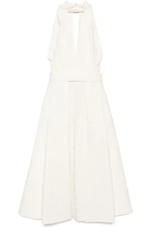 Elie saab Robe mi-longue à broderies
