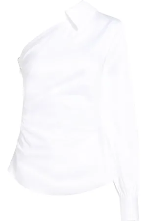 Karl Lagerfeld Blouse à design asymétrique à une épaule