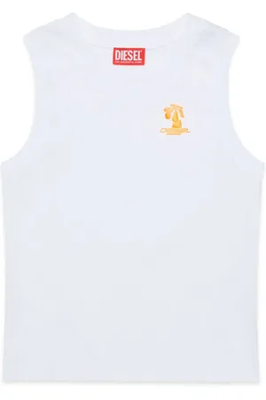 Diesel T-shirt à logo brodé