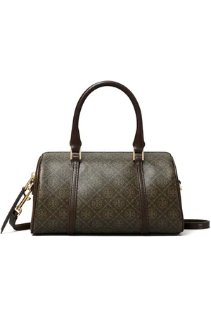 Tory Burch Mini sac porté épaule Barrel à monogramme T