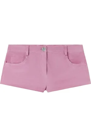 VERSACE Short court en daim