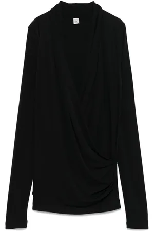 Totême Blouse en jersey à design superposé