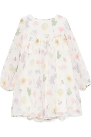 Stella McCartney Robe à fleurs imprimées