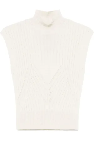 Rick Owens Gilet à col montant