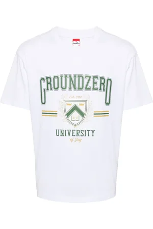 Ground Zero T-shirt Universe en coton à logo imprimé