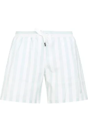 BRIONI Short de bain à design rayé