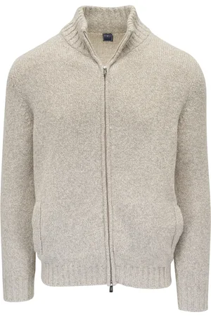 FEDELI Cardigan à fermeture zippée