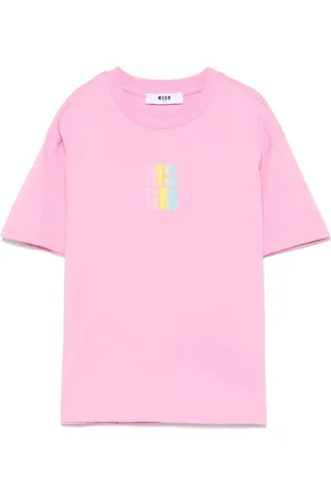 Msgm T-shirt à logo embossé