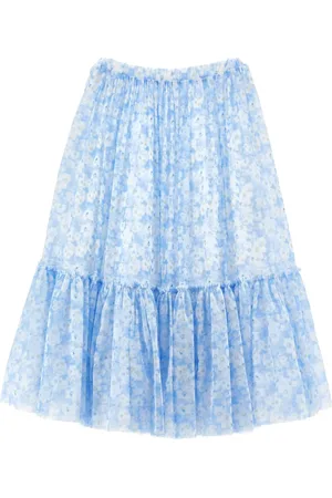 PHILOSOPHY DI LORENZO SERAFINI Jupe en tulle à fleurs