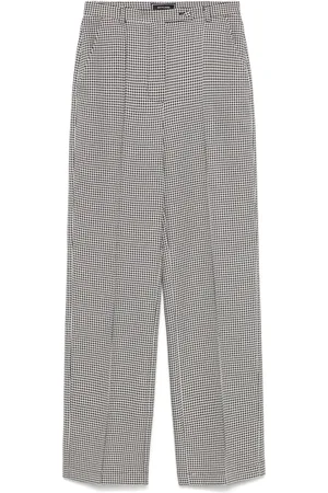 Styland Pantalon à motif pied-de-poule