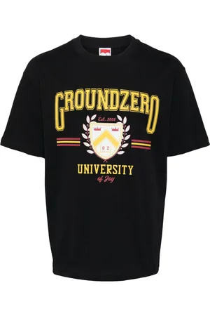 Ground Zero T-shirt Universe en coton à logo imprimé