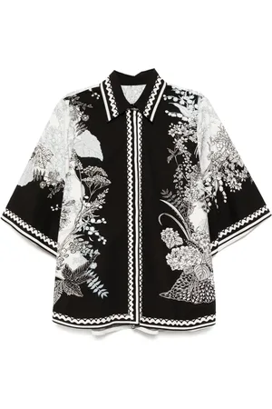 Elie saab Chemise imprimée en coton