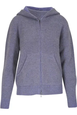 THE ELDER STATESMAN Hoodie zippé en maille