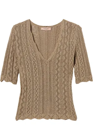Twin-Set Haut en maille ajourée