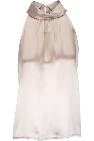 Kiton Blouse à effet dégradé