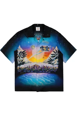 Casablanca Chemise à imprimé graphique