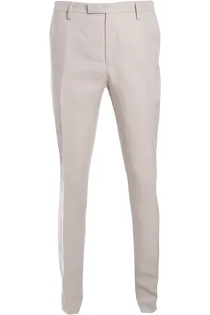 Boglioli Pantalon chino à ourlets retroussés