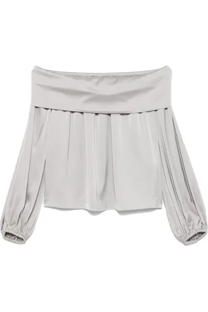 D.EXTERIOR Blouse à lien de resserrage