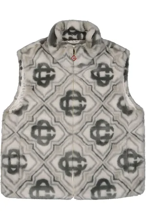 Casablanca Gilet à motif monogrammé