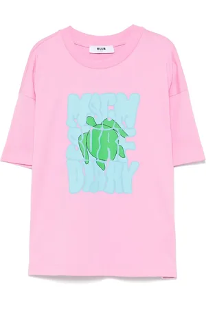 Msgm T-shirt à logo imprimé