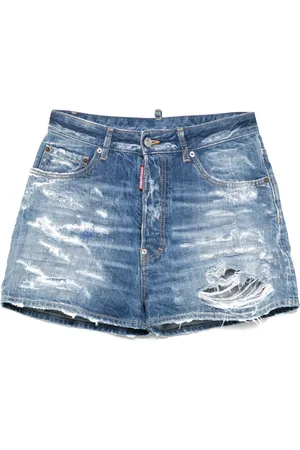 Dsquared2 Short à effet usé