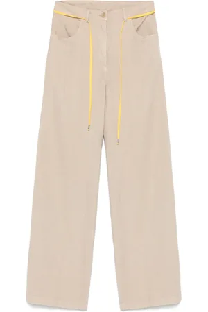 Aspesi Pantalon ample à rayures