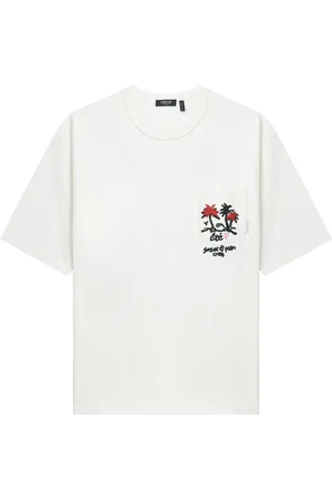 FIVE CM T-shirt en coton à imprimé graphique