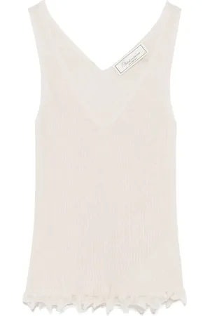 BLUMARINE Débardeur nervuré