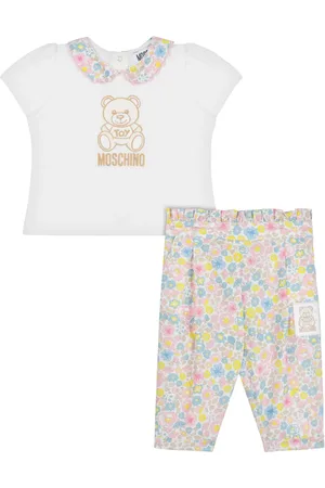 Moschino Ensemble haut-pantalons à fleurs