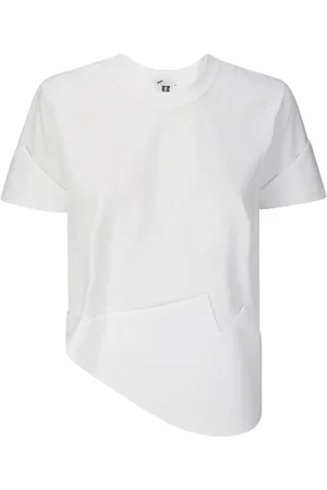 NOIR KEI NINOMIYA T-shirt à col ras du cou
