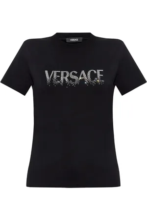 VERSACE T-shirt à ornements en cristal