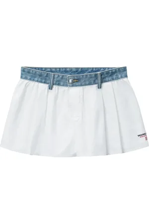 Alexander Wang Short à taille en jean