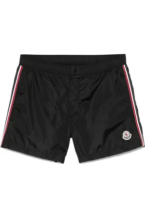 Moncler Short de bain à bords tricolores