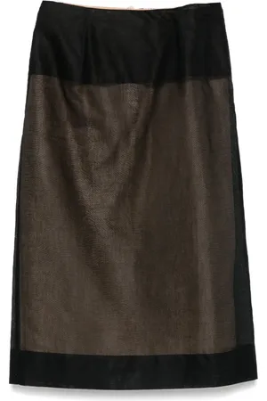 Carven Jupe mi-longue à design superposé