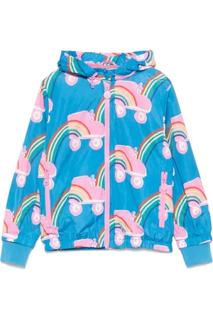 Stella McCartney Veste imprimée à capuche