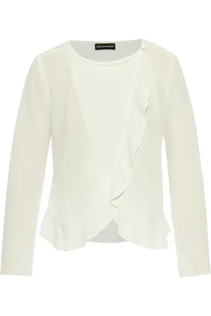 Emporio Armani Blouse à volants