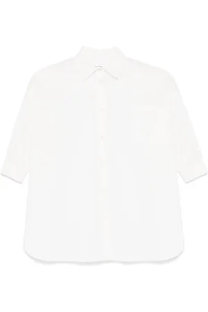 DOUUOD KIDS Robe boutonnée à manches courtes froncées