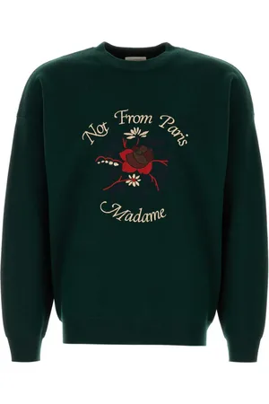 Drôle de Monsieur Pull La Maille Slogan Fleurs