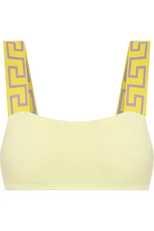 VERSACE Haut de bikini à bordure Greca