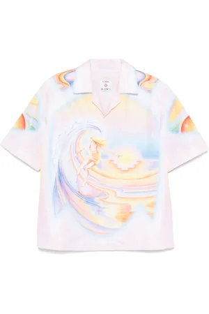Casablanca Chemise à imprimé Psychedelic Nirvana