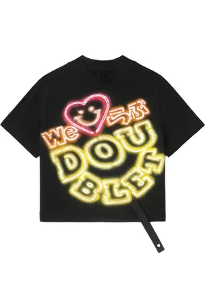 DOUBLET T-shirt à logo imprimé