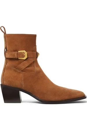 VERSACE Bottines chelsea Angelo 70 mm en daim
