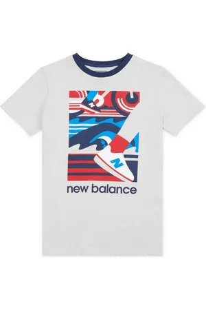 New Balance T-shirt en coton à imprimé graphique