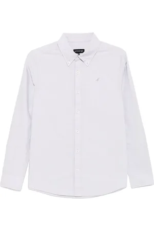 AGNÈS B. Chemise en tissu oxford à patch Bino