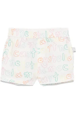 Stella McCartney Short à logo imprimé