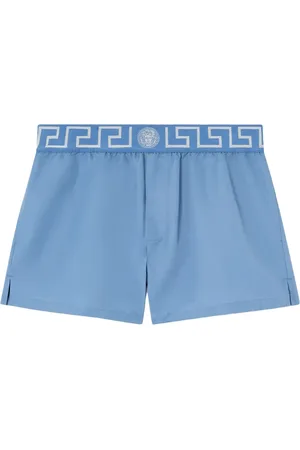 VERSACE Short de bain à détail Greca
