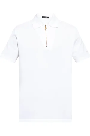 VERSACE Polo Medusa à fermeture zippée